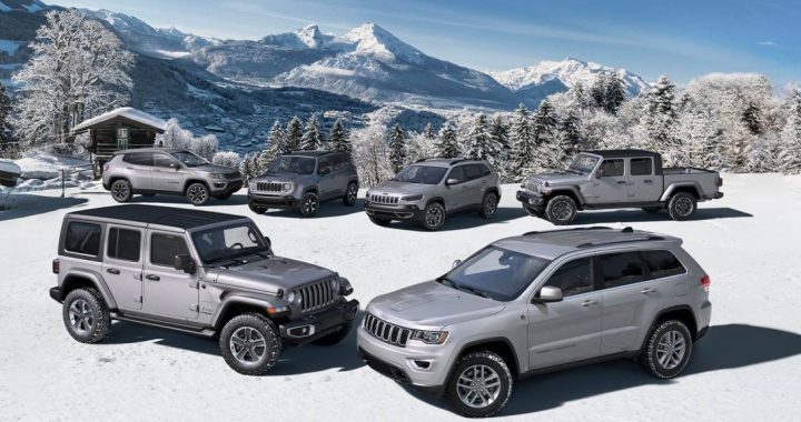 Diferentes Jeep North Edition 2020 ideales para la nieve
