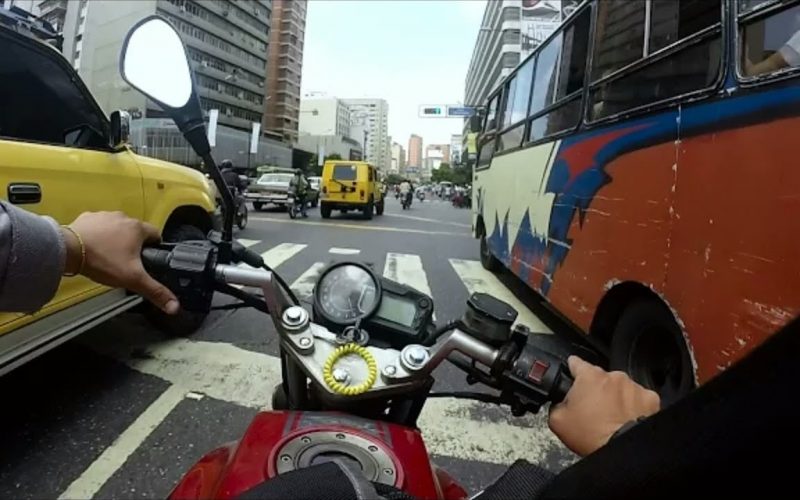 motos en la calle